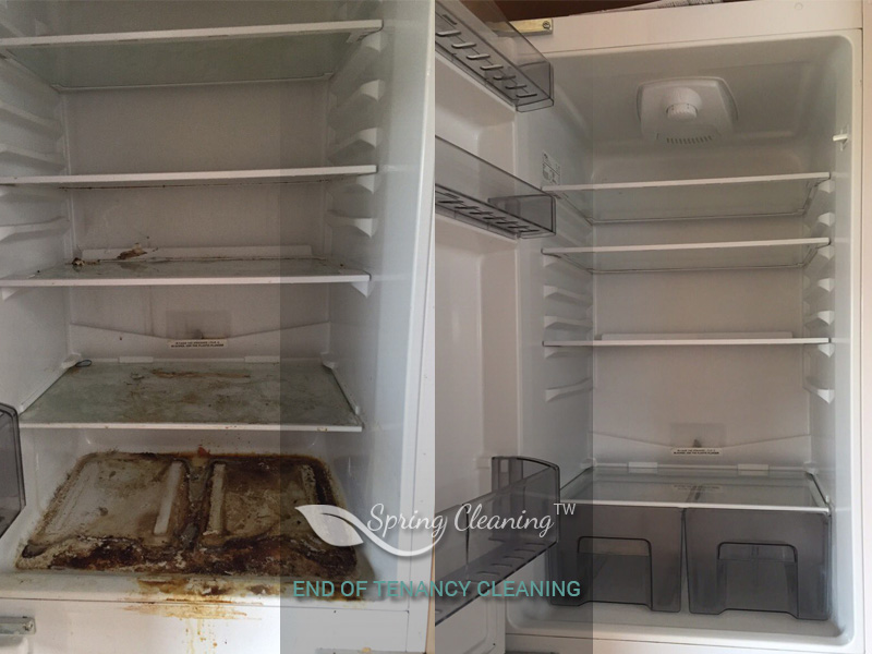 Clean fixtures and surfaces after tenancy cleaning