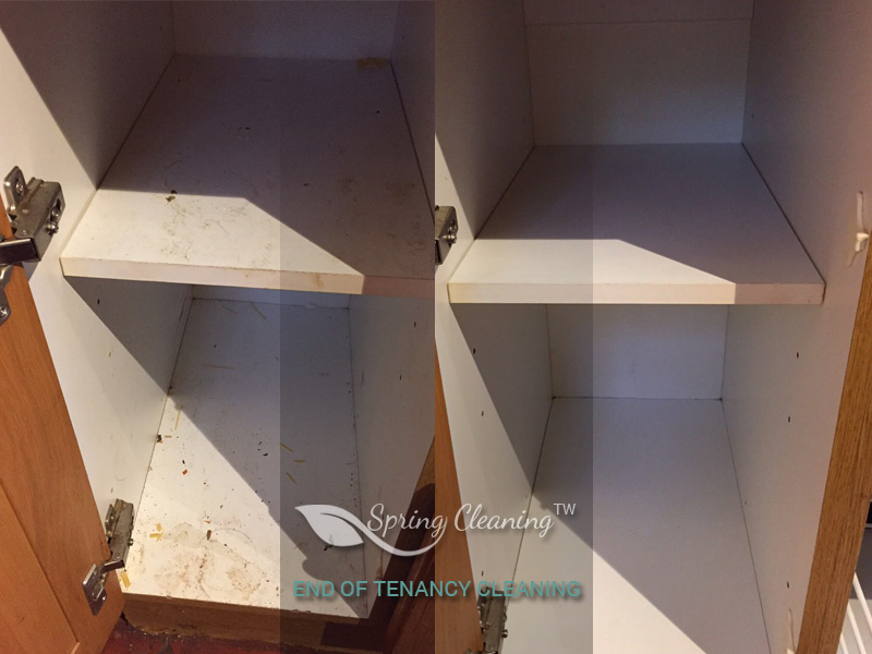 Property prepared for end of tenancy inspection