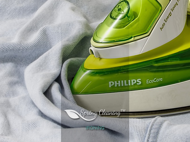 Pressed shirts and garments