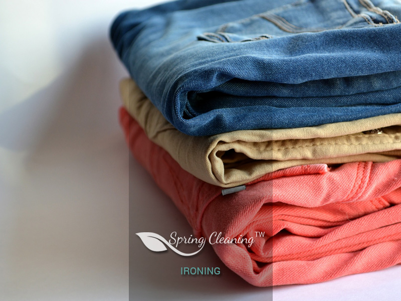 Garments prepared by Spring Cleaning TW