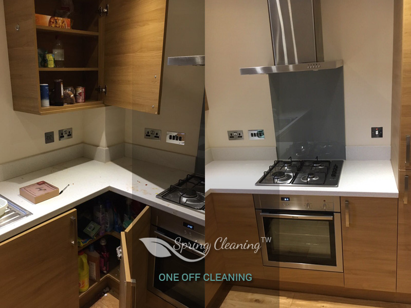 Kitchen after a one-off deep clean