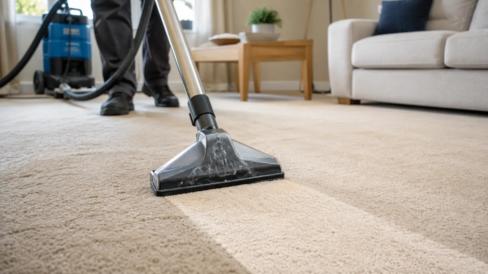 Professional carpet cleaning